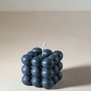 Bubble Candles - Charcoal Gray